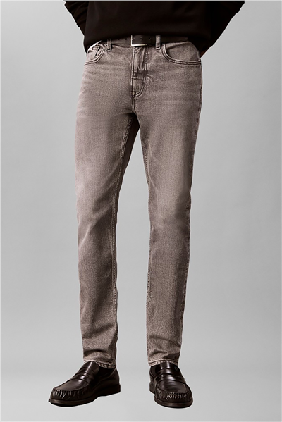 Calvin Klein Slim Taper Basalt Jean Erkek Jean Pantolon