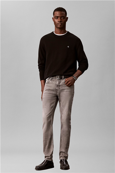 Calvin Klein Slim Taper Basalt Jean Erkek Jean Pantolon