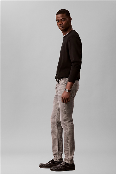 Calvin Klein Slim Taper Basalt Jean Erkek Jean Pantolon