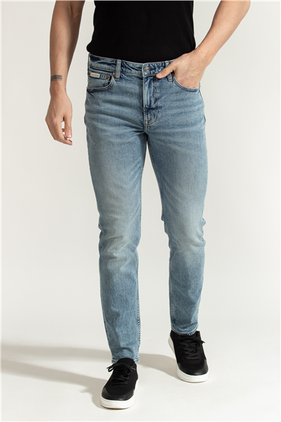 Calvin Klein Slim Taper Dispatcher Jean Erkek Jean Pantolon