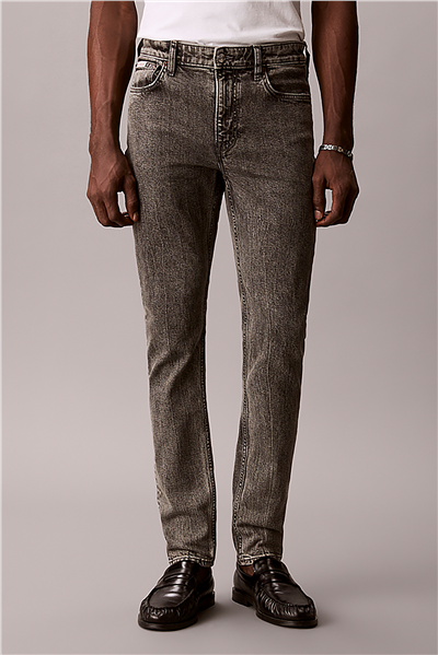 Calvin Klein Slim Taper Oyster Gr Erkek Jean Pantolon