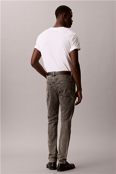 Calvin Klein Slim Taper Oyster Gr Erkek Jean Pantolon