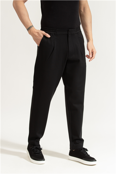 Calvin Klein Slim Tapered Knit Pleated Pant Erkek Chino Pantolon