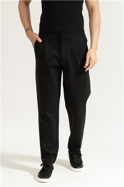 Calvin Klein Slim Tapered Knit Pleated Pant Erkek Chino Pantolon