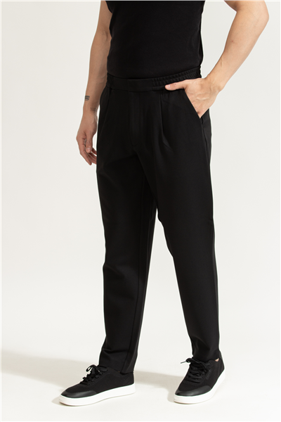 Calvin Klein Slim Tapered Knit Pleated Pant Erkek Chino Pantolon