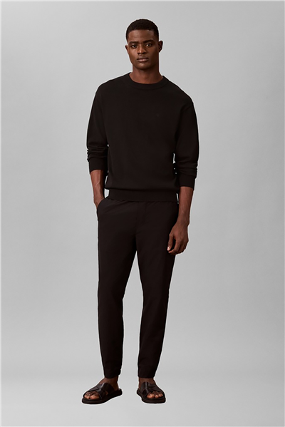 Calvin Klein Slim Tech Pull-On Pant Erkek Pantolon Siyah