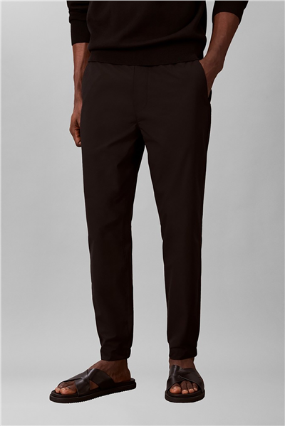 Calvin Klein Slim Tech Pull-On Pant Erkek Pantolon Siyah
