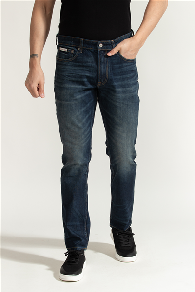 Calvin Klein Slim Vine Street Jean Erkek Jean Pantolon