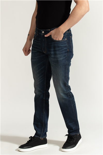 Calvin Klein Slim Vine Street Jean Erkek Jean Pantolon