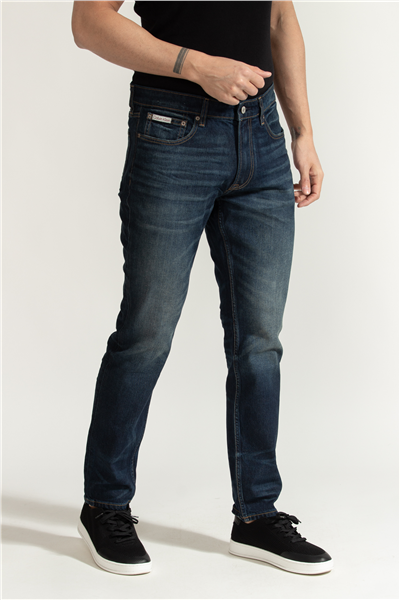Calvin Klein Slim Vine Street Jean Erkek Jean Pantolon