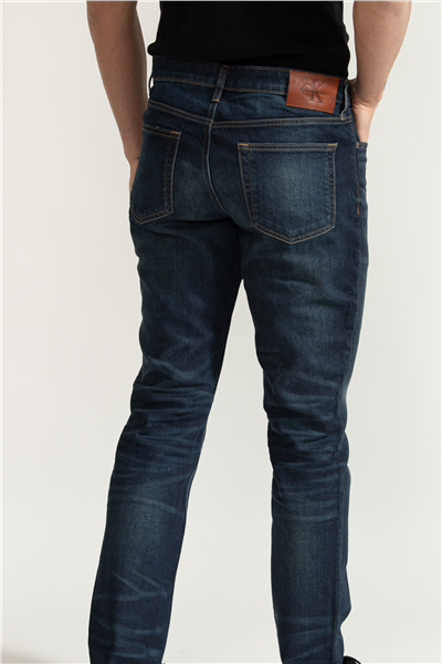 Calvin Klein Slim Vine Street Jean Erkek Jean Pantolon