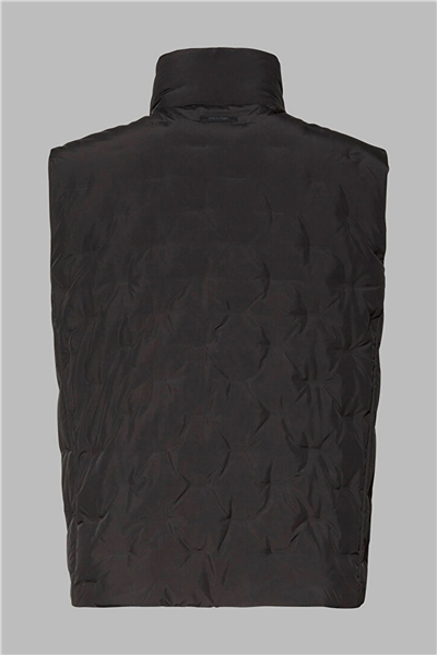 Calvin Klein Slvss Heatseal Quilted Vest Erkek Şişme Yelek Siyah