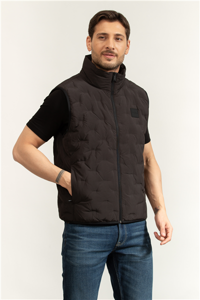 Calvin Klein Slvss Heatseal Quilted Vest Erkek Şişme Yelek