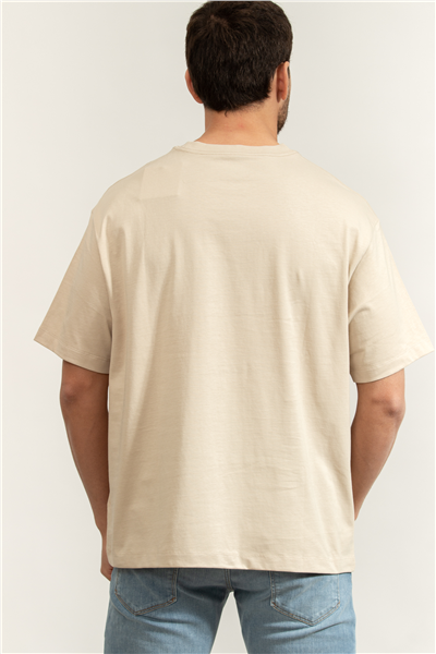 Calvin Klein SS 16S Rlxd Fit CKJ Graphic Tee Erkek Bisiklet Yaka T-Shirt