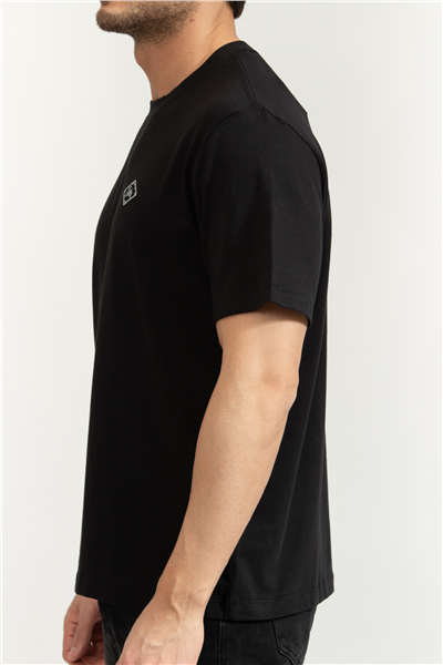 Calvin Klein SS 20S Calvin Matchbox Graphic T Erkek Bisiklet Yaka T-Shirt