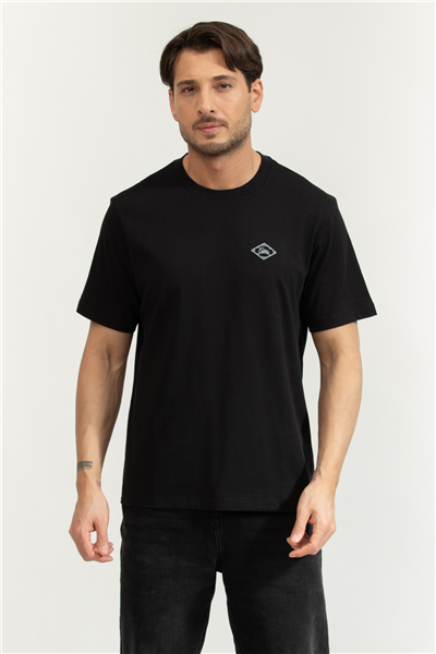 Calvin Klein SS 20S Calvin Matchbox Graphic T Erkek Bisiklet Yaka T-Shirt