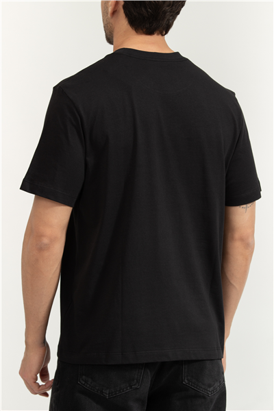 Calvin Klein SS 20S Calvin Matchbox Graphic T Erkek Bisiklet Yaka T-Shirt