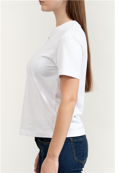 Calvin Klein SS 20S Classic Logo Tee Kadın Bisiklet Yaka T-Shirt