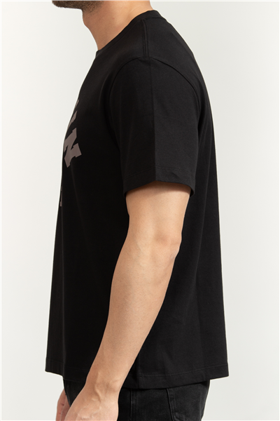 Calvin Klein SS 20S LN Calvin College Graphic Erkek Bisiklet Yaka T-Shirt