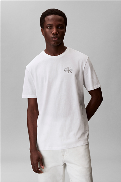 Calvin Klein Ss 30S Clssc Micro M Erkek Bisiklet Yaka T-Shirt