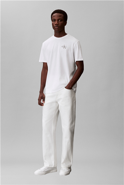 Calvin Klein Ss 30S Clssc Micro M Erkek Bisiklet Yaka T-Shirt