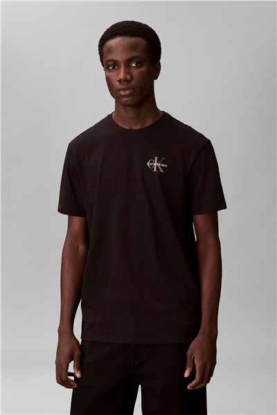Calvin Klein Ss 30S Clssc Micro M Erkek Bisiklet Yaka T-Shirt