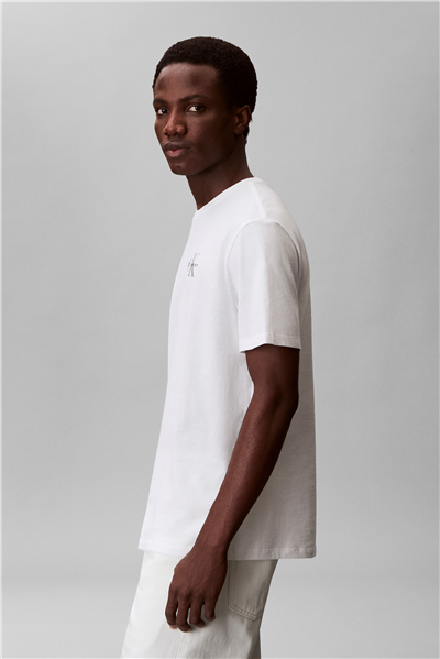 Calvin Klein Ss 30S Clssc Micro M Erkek Bisiklet Yaka T-Shirt