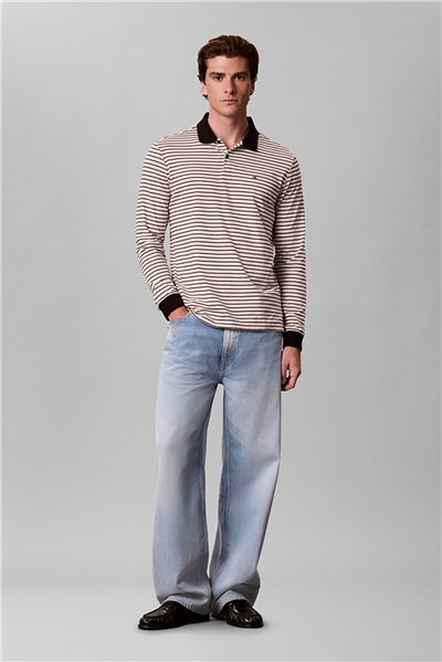 Calvin Klein Ss 30S Eu Script Calvin Klein Gr Erkek Bisiklet Yaka T-Shirt Beyaz