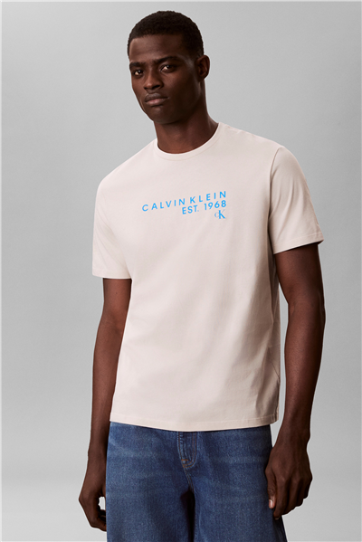 Calvin Klein Ss 30S Eu Wholesale Erkek Bisiklet Yaka T-Shirt