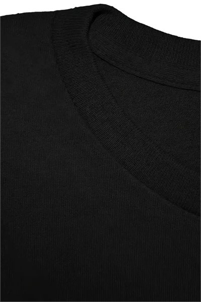 Calvin Klein Ss 30S Eu Wholesale Erkek Bisiklet Yaka T-Shirt Siyah