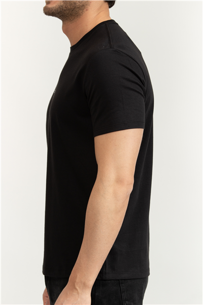 Calvin Klein SS 30S Micro Monologo Graphic Te Erkek Bisiklet Yaka T-Shirt