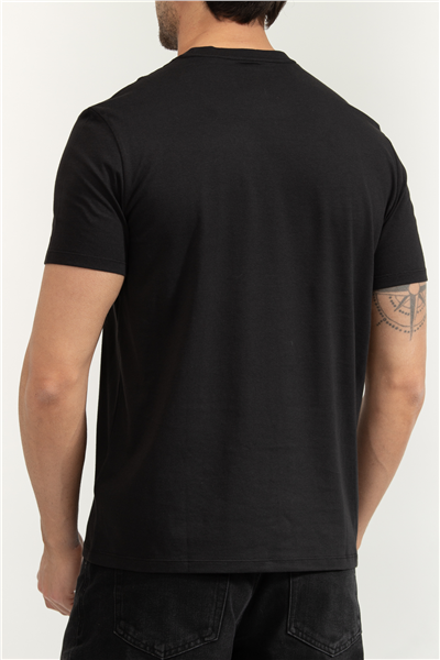 Calvin Klein SS 30S Whsl SP CK Corner Graphic Erkek Bisiklet Yaka T-Shirt