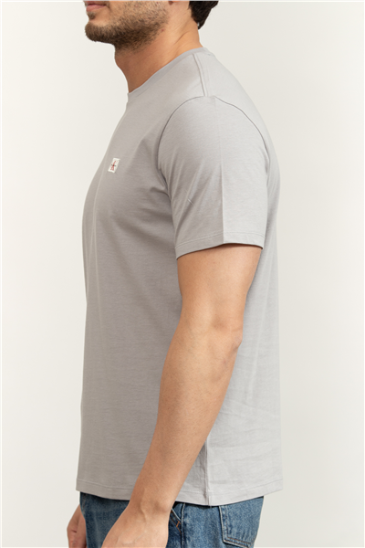 Calvin Klein SS Badge 30S Jersey Classic Tee Erkek Bisiklet Yaka T-Shirt