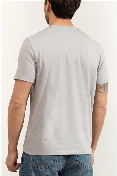 Calvin Klein SS Badge 30S Jersey Classic Tee Erkek Bisiklet Yaka T-Shirt