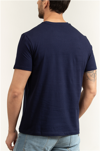 Calvin Klein Ss Badge 30S Jersey Erkek Bisiklet Yaka T-Shirt