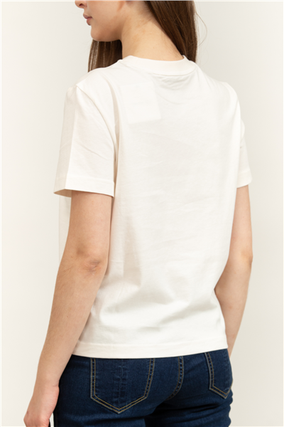 Calvin Klein SS Cktail Concept Graphic Tee Kadın Bisiklet Yaka T-Shirt