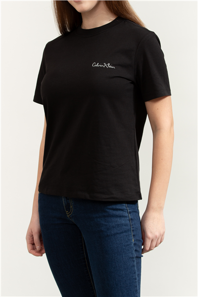Calvin Klein SS Classic Graphic Tee Kadın Bisiklet Yaka T-Shirt