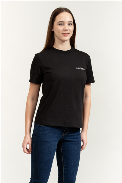 Calvin Klein SS Classic Graphic Tee Kadın Bisiklet Yaka T-Shirt
