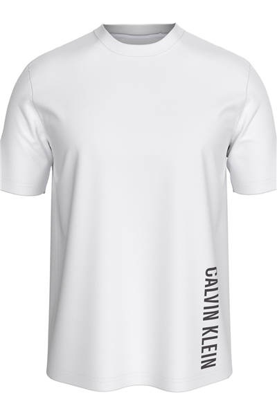 Calvin Klein S/S Crew Neck Erkek Bisiklet Yaka T-Shirt Beyaz