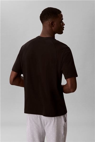 Calvin Klein S/S Crew Neck Erkek Bisiklet Yaka T-Shirt Siyah