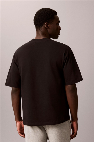 Calvin Klein S/S Crew Neck Erkek Pijama Üstü Siyah