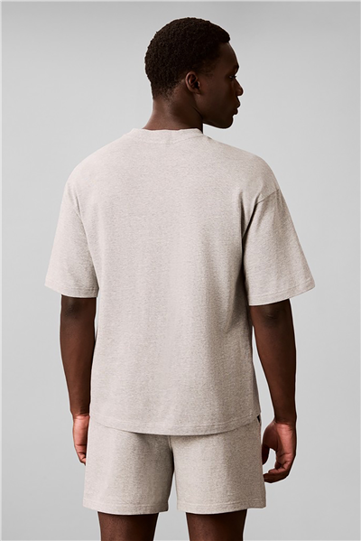 Calvin Klein S/S Crew Neck Erkek Pijama Üstü Gri