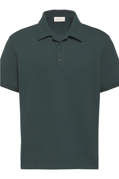 Calvin Klein Ss Easy Micro Waffle Erkek Polo Yaka T-Shirt