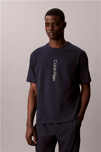Calvin Klein Ss Graphic Tee Erkek Bisiklet Yaka T-Shirt