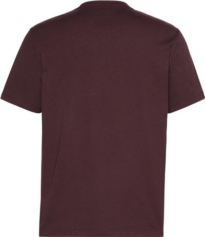 Calvin Klein Ss Hero Monologo Tee 20S Erkek Bisiklet Yaka T-Shirt Kırmızı
