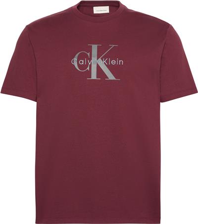 Calvin Klein Ss Hero Monologo Tee Erkek Bisiklet Yaka T-Shirt
