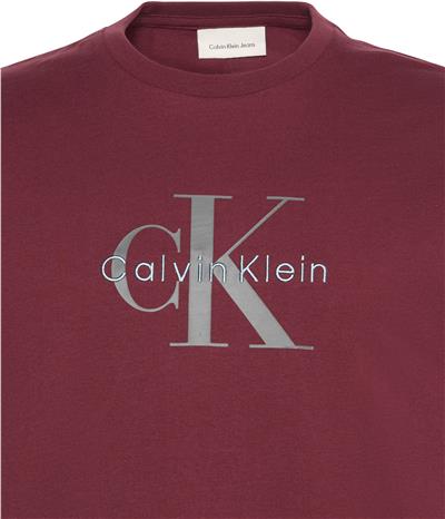 Calvin Klein Ss Hero Monologo Tee Erkek Bisiklet Yaka T-Shirt