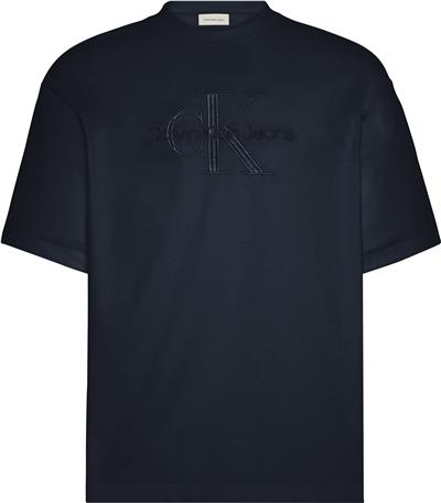 Calvin Klein Ss Hi Low Emb 16S Jersey Cn Tee Erkek Bisiklet Yaka T-Shirt