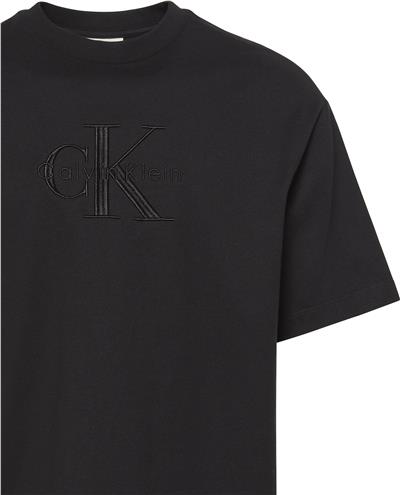 Calvin Klein Ss Hi Low Emb 16S Jersey Cn Tee Erkek Bisiklet Yaka T-Shirt