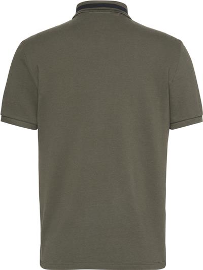 Calvin Klein Ss Monogram Pique Tipped Erkek Polo Yaka T-Shirt